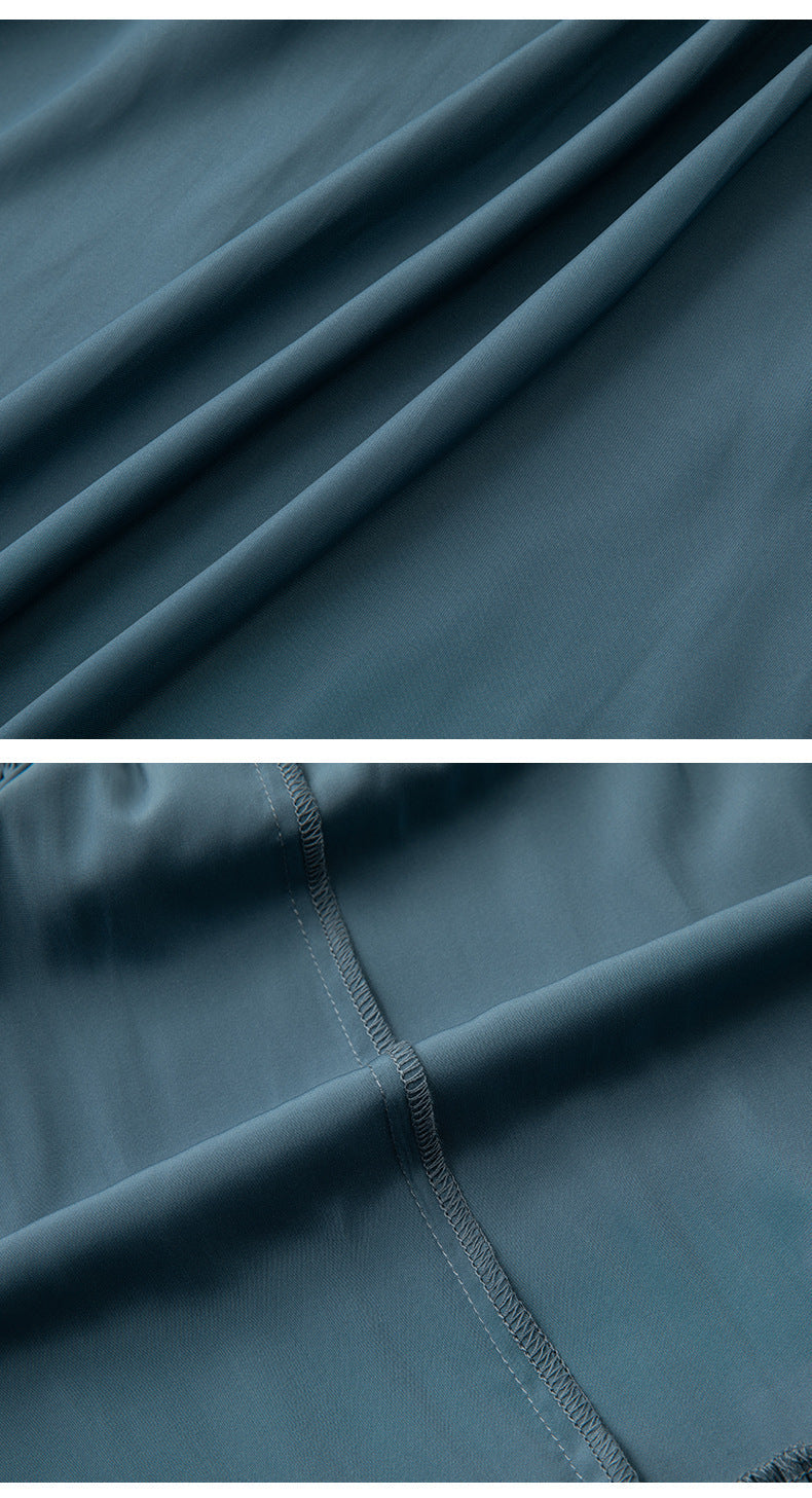 High-Waisted Loose-Fit Slimming A-Line Skirt