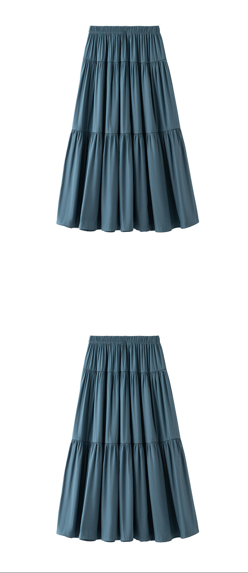 High-Waisted Loose-Fit Slimming A-Line Skirt